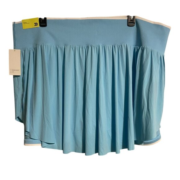 All In Motion Mid Rise Active Skater Skort Light Blue Size 3X Activewear Athleis - Picture 3 of 8